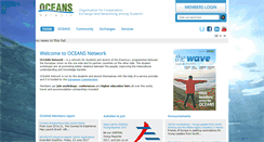 Desktop Screenshot of oceans-network.eu